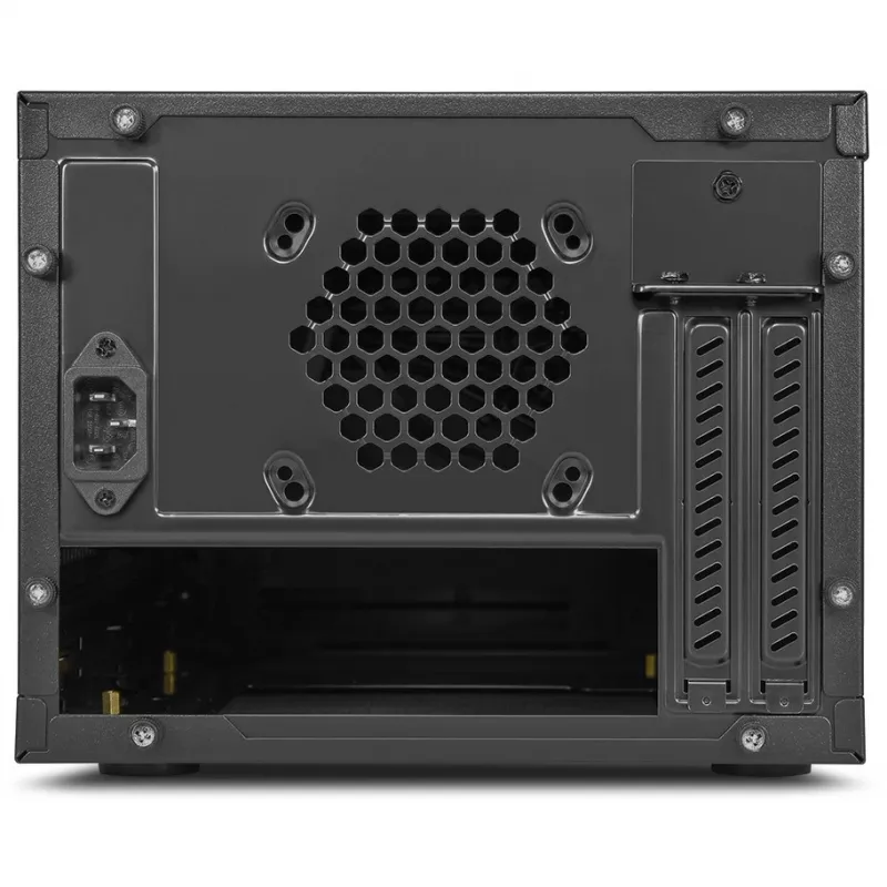 Κουτί υπολογιστή Sharkoon SHARK ZONE C10 Mini-ITX Μαύρο, Κίτρινο