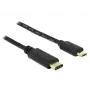 Καλώδιο USB DeLOCK 2m USB2.0-C USB2.0 Micro-B μαύρο