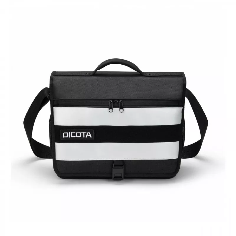Τσάντα messenger REFLECTIV μαύρη