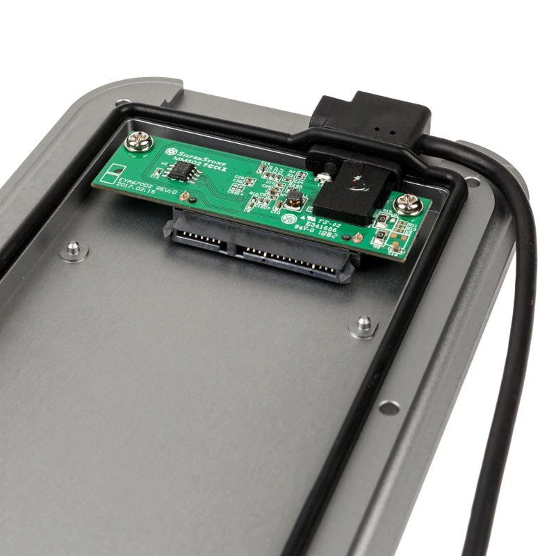SilverStone Mammoth Series MMS02 - θήκη αποθήκευσης - 2,5 inch (6,4 cm)