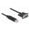 DeLOCK αντάπτορας USB 2.0 σε σειριακό RS-232 50 cm FTDI μαύρο