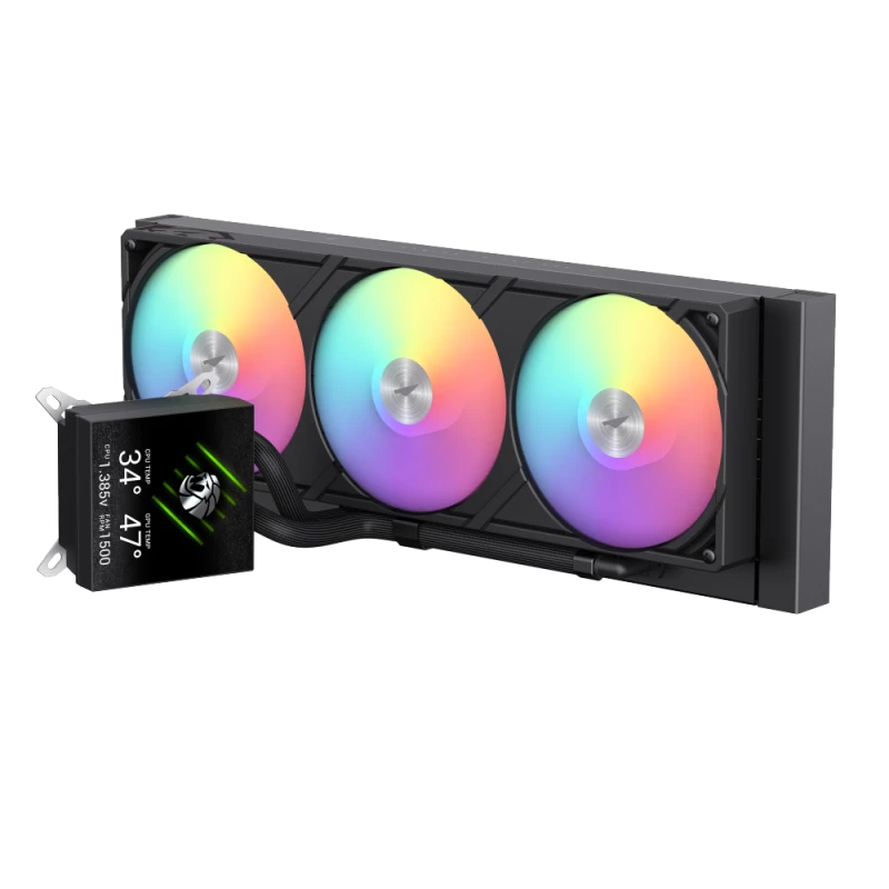 Gamemax υδρόψυξη CPU | GLACIER 360 LCD BK | Intel, AMD