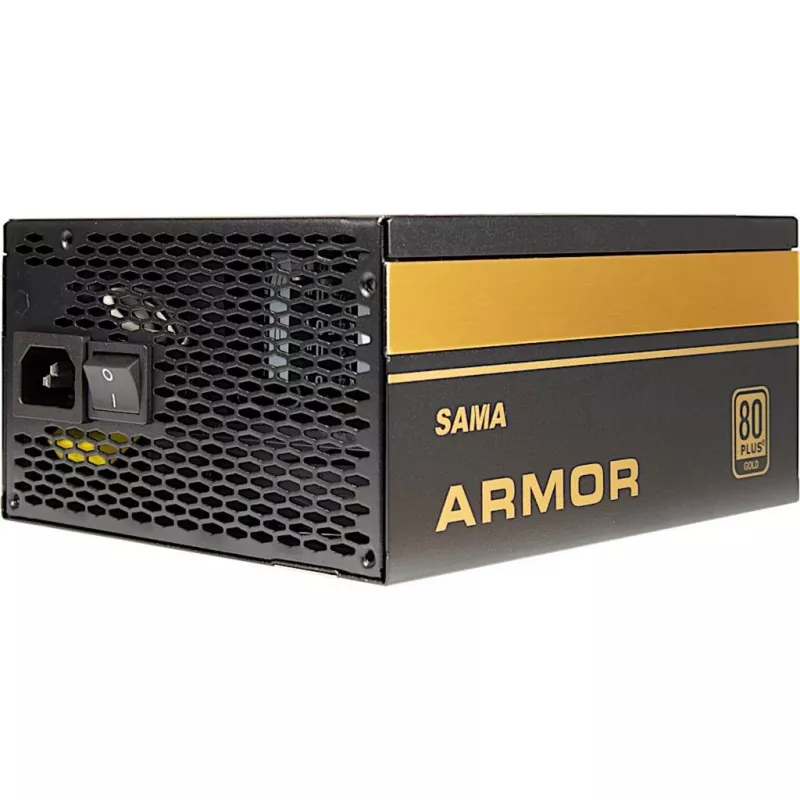 SAMA FTX-850-B ARMOR 850W, τροφοδοτικό PC μαύρο, 4x PCIe, cable management, 850 Watt