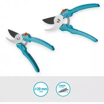 Gardena EasyCut 12230-20 Ψαλίδι κήπου Bypass, 20 mm, τυρκουάζ
