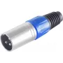 ShiverPeaks S/CONN maximum connectivity βύσμα XLR, μπλε, 55002-B