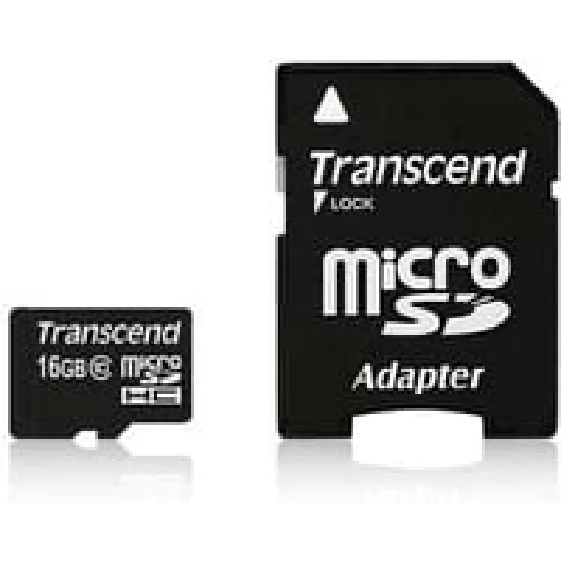 Μνήμη Flash Transcend 16 GB MicroSDHC UHS-I TS16GUSDU1