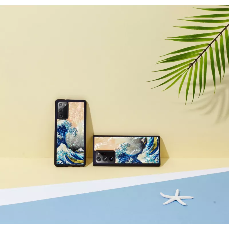 Προστατευτική θήκη iKins για Samsung Galaxy Note 20 με σχέδιο Great Wave
