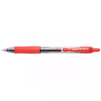 Ανασυρόμενο gel στυλό Pilot BL-G2-7-R Λεπτό Κόκκινο