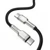 Καλώδιο USB-C σε USB-C Baseus CATJK-C01, USB 3.2 Gen 1, 1 m, μαύρο