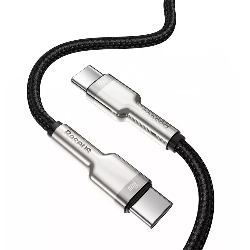 Καλώδιο USB-C σε USB-C Baseus CATJK-C01, USB 3.2 Gen 1, 1 m, μαύρο