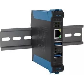 Geräte-Server SEH INU-100 M07210 για τοποθέτηση σε ράγα DIN με 1x Ethernet-Port