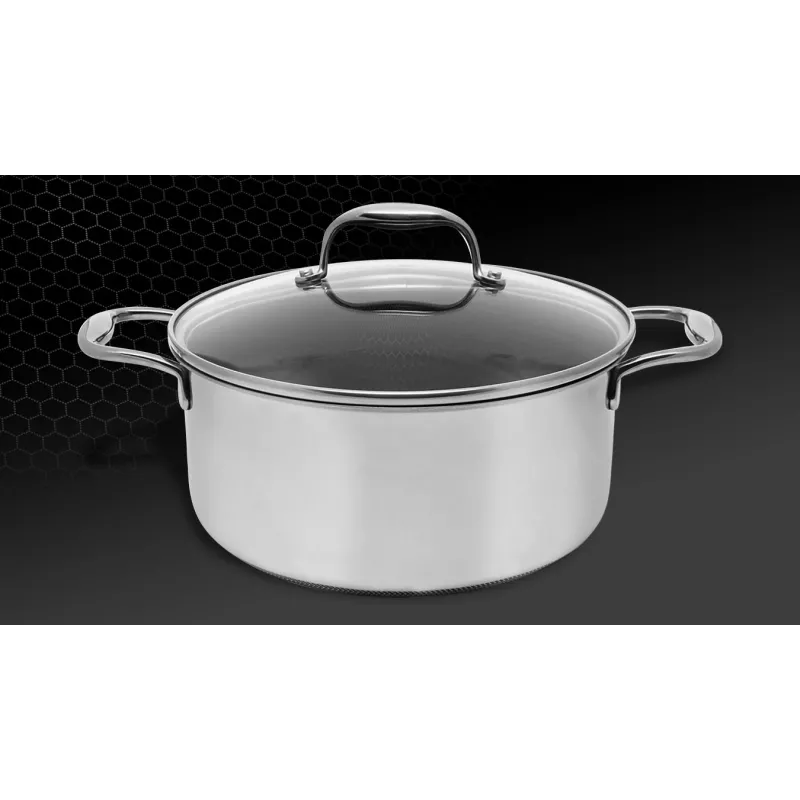 Kohersen Black Cube 24 cm Κατσαρόλα με καπάκι
