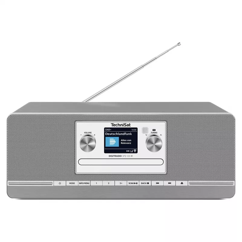TechniSat DIGITRADIO 372 CD IR Internet Αναλογικό & ψηφιακό ανθρακί, ασημί