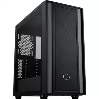 Cooler Master MasterBox 600 Lite κουτί PC, MIDI-Tower, E-ATX, tempered glass - μαύρο