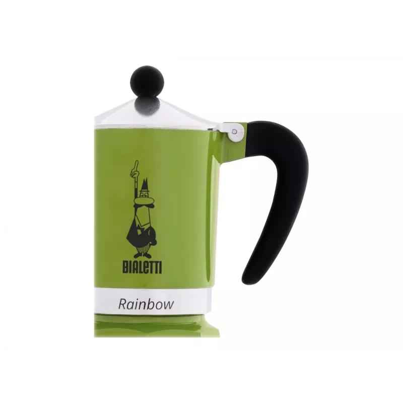 Bialetti Rainbow καφετιέρα Moka μαύρο, πράσινο