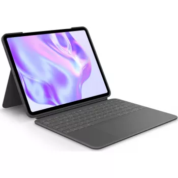Logitech Combo Touch - Πληκτρολόγιο και Θήκη Folio - με Trackpad - Οπίσθιος Φωτισμός - Apple Smart connector - QWERTY - Σκανδιναβικό (Δανικό/Φινλανδικό/Νορβηγικό