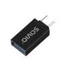 Savio AK-80 προσαρμογέας καλωδίου βίντεο 0m USB Type-A USB Type-C μαύρο