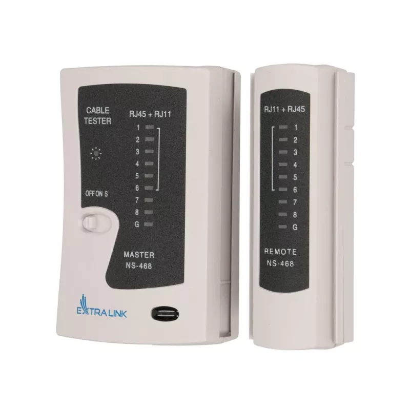 Extralink Εργαλείο ελέγχου καλωδίων, RJ45 RJ11