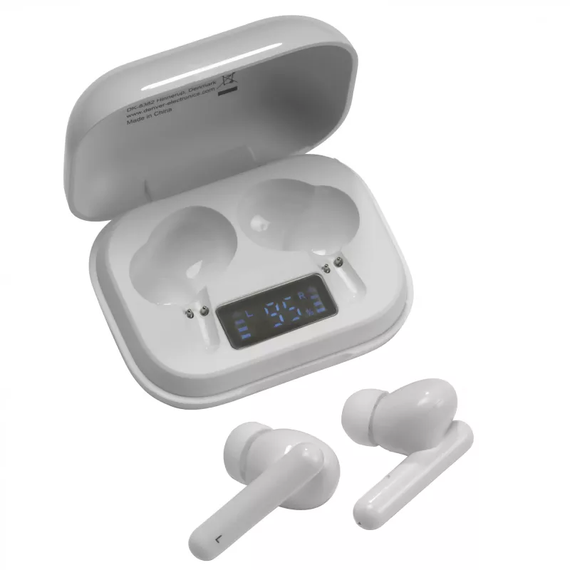 Denver TWS TWS Earbuds TWE-38 Λευκά