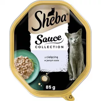 Υγρή τροφή σε σακουλάκι Sheba Schale μοσχάρι σε σάλτσα 85 g