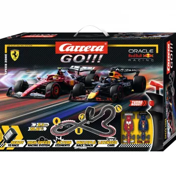 Slotcar πίστα αγώνων CARRERA GO!!! Speed Zone Set — αρθρωτή ηλεκτρική πίστα αγώνων