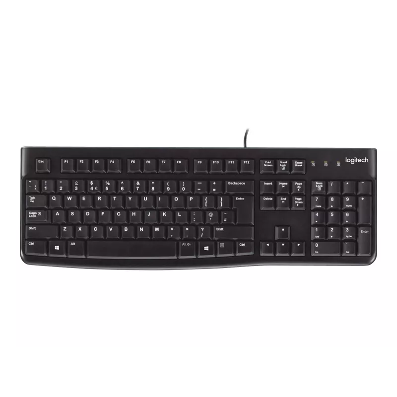 K120 Ενσύρματο πληκτρολόγιο, ενσύρματο, USB, QWERTZ, μαύρο