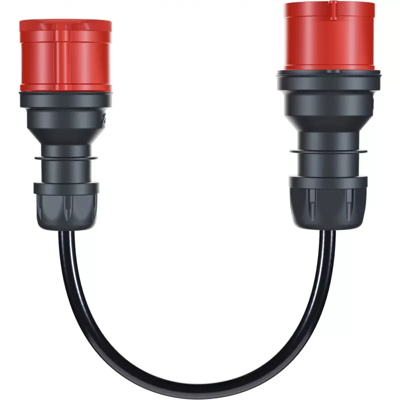 go-e σετ προσαρμογέων για Gemini flex 11 kW, σετ 3 τεμ. (μαύρο, 30 cm)
