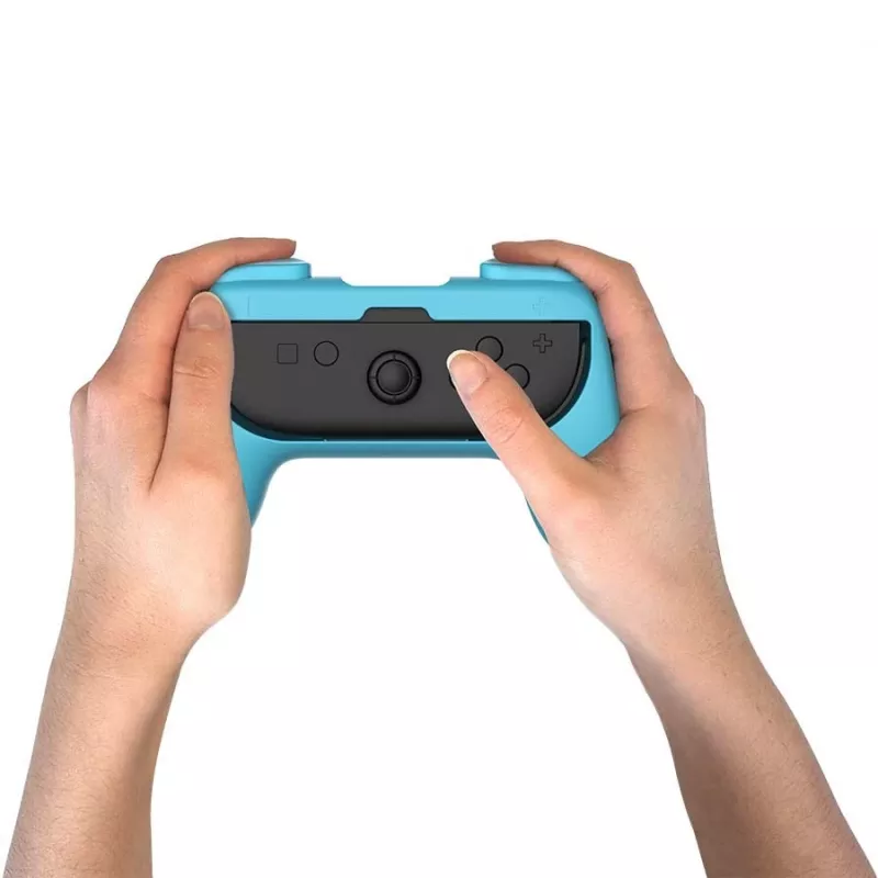 Λαβή χειριστηρίου Subsonic Joy-Cons άνετη λαβή Switch & Switch 2 ροζ τυρκουάζ