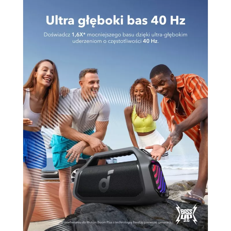 2.1 φορητό σύστημα ηχείων Anker Soundcore Boom 2 Plus 140 W