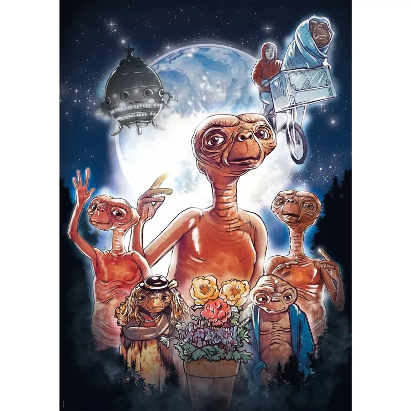 E.T. The Alien - Περιπέτεια ενός εξωγήινου, Παζλ 1000 τεμ.