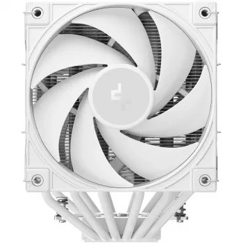 DeepCool AK620 G2 WH αερόψυκτρα επεξεργαστή, ανεμιστήρας 120 mm, υποστηρίζει LGA1700/1200/115x και AM4/AM5, λευκό