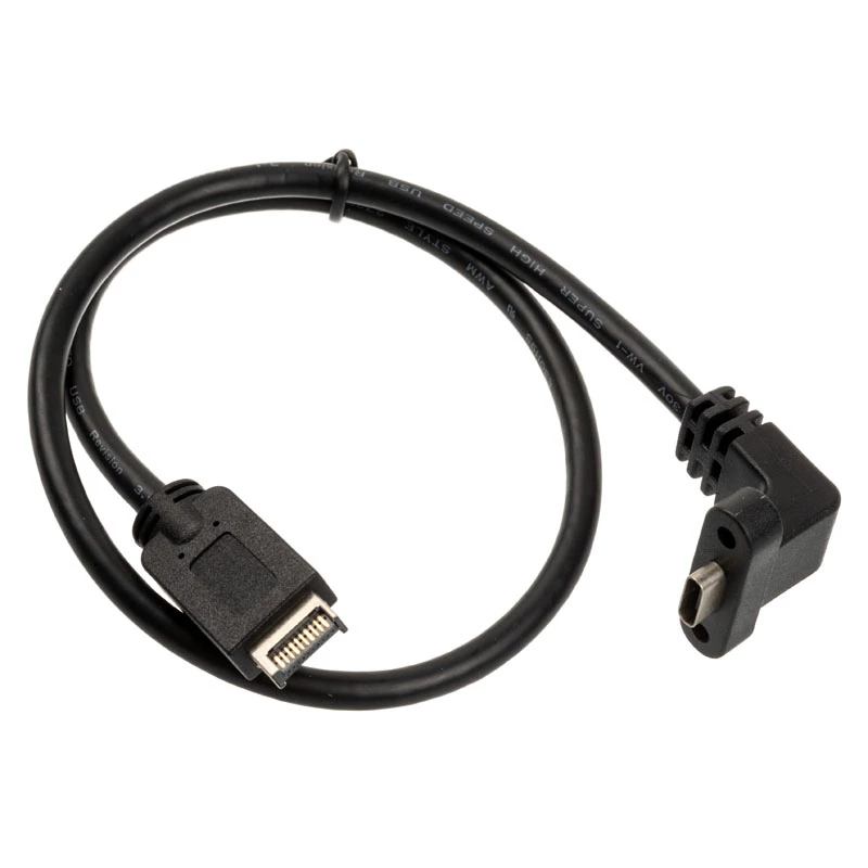 Καλώδιο USB Type-C Streacom ST-USB-E2C-400, USB 3.1 Gen2, μήκος 400 mm