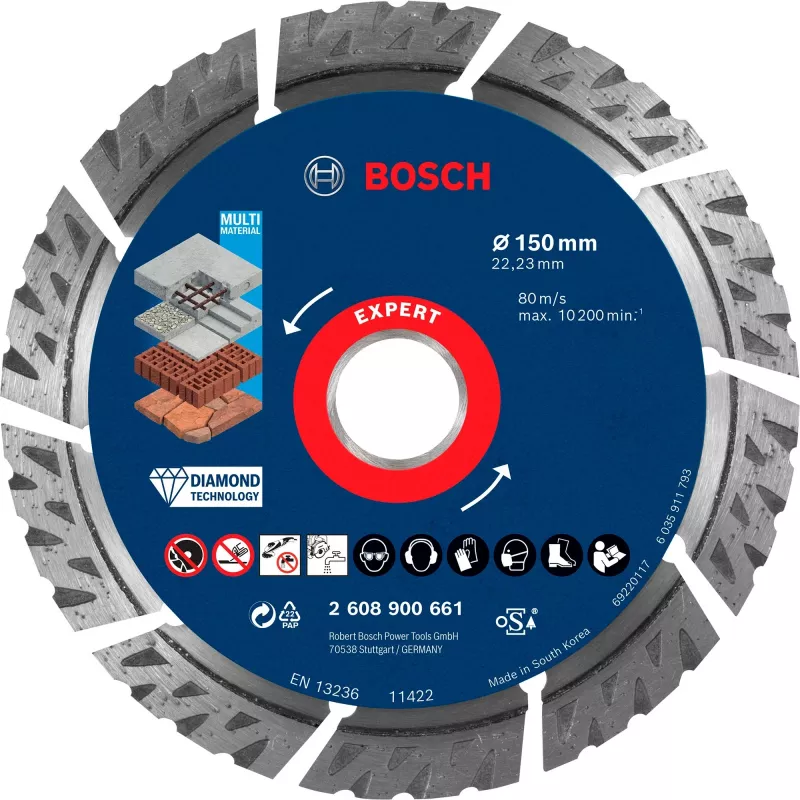 Bosch 2608900661 δίσκος κοπής 15 cm 1 τεμ.