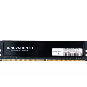 Innovation IT 16 GB 3200 CL16 μονάδα μνήμης, 1,35 V, με ψύκτρα