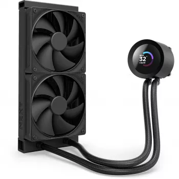 NZXT Kraken Plus 240 επεξεργαστής All-in-One υγρής ψύξης 12 cm μαύρο