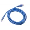 Καλώδιο επέκτασης USB 3.0 AM-AF μπλε 3M