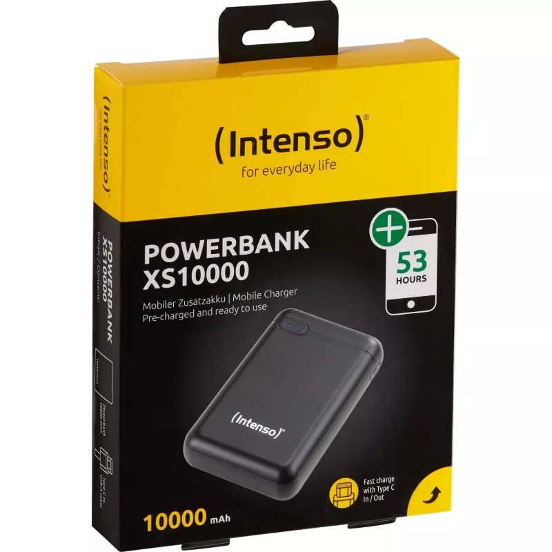 Intenso XS10000 πολυμερούς λιθίου (LiPo) 10000 mAh μαύρο