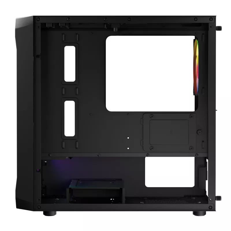Κουτί υπολογιστή Logic Concept Portos Mini ARGB Micro ATX Μαύρο