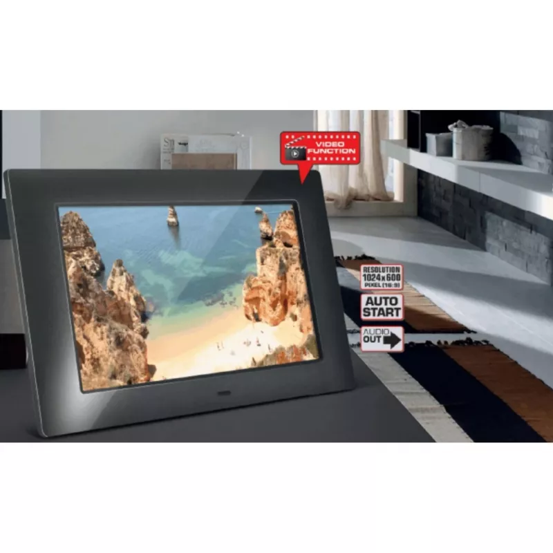 Braun DigiFrame 720 - Ψηφιακή κορνίζα - 17,78 cm (7 inch) - 1024 x 600 (21241)