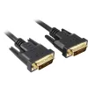 Καλώδιο DVI-D > DVI-D (μαύρο, 5 μέτρα, Dual Link, 24+1)