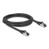 Καλώδιο δικτύου DeLOCK 80572 RJ-45 Cat8.1 2 m μαύρο