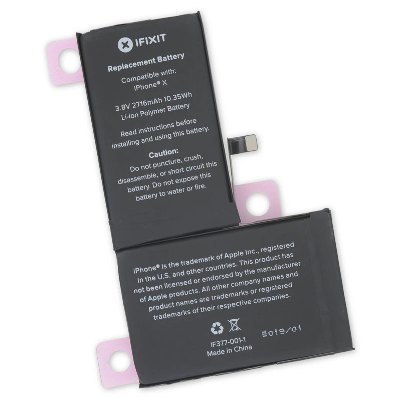iFixit Σετ επισκευής μπαταρίας iPhone X