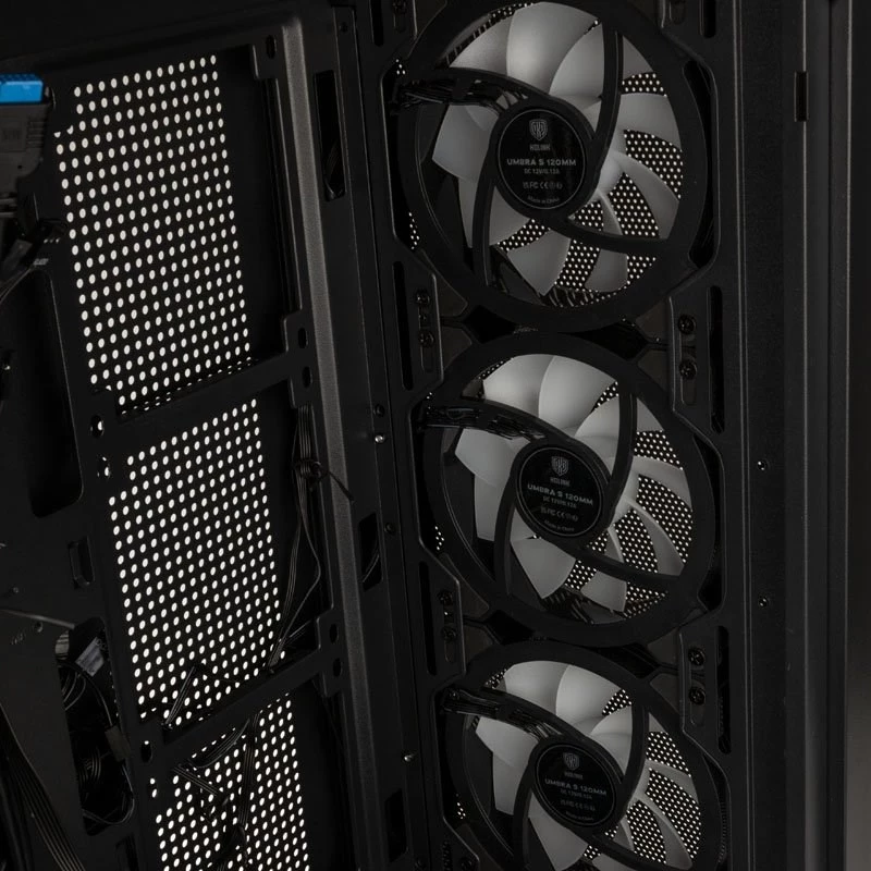 Kolink UNITY MESHBAY ARGB Θήκη υπολογιστή Midi Tower Μαύρο