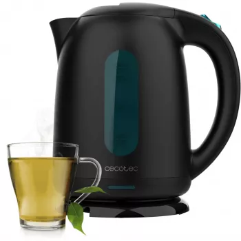 Cecotec Thermosense 180 1857 ηλεκτρικός βραστήρας, 1,7 l, 2200 W, χωρίς BPA, μαύρος