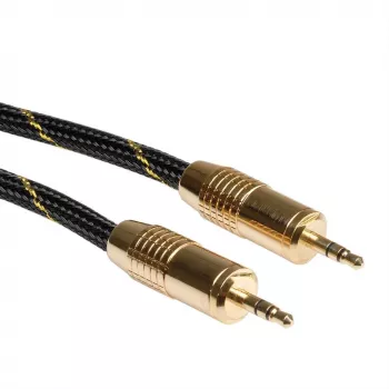 ROLINE GOLD Καλώδιο σύνδεσης ήχου 3,5mm Βύσμα / Βύσμα 2,5m (11.09.4283)