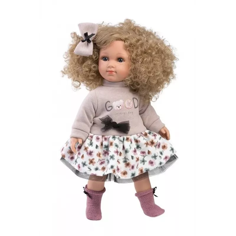 Κούκλα Llorens Elena 35 cm — μαλακό σώμα, χειροποίητο βαμμένο πρόσωπο και άκρα