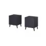 Κομοδίνο cama meble NOVA 44×40×52 cm, 1 συρτάρι, μπλε μαρίν ματ