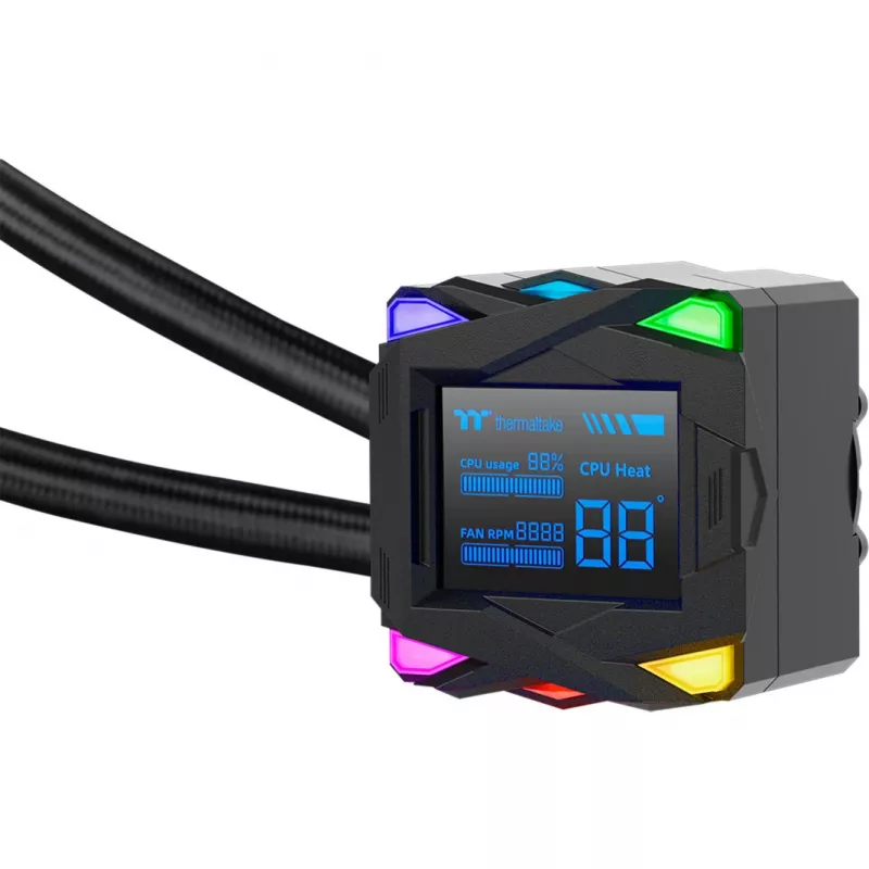 Σετ υγρής ψύξης Thermaltake LA360-S ARGB 12 cm, μαύρο