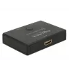 DeLock HDMI 2 - 1 Switch αμφίδρομος 4K 60 Hz - Διακόπτης βίντεο/ήχου - 2 x HDMI - Desktop