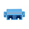 Adapter οπτικών ινών Extralink SC/UPC Singlemode Duplex, μπλε, SC/UPC συνδέσεις